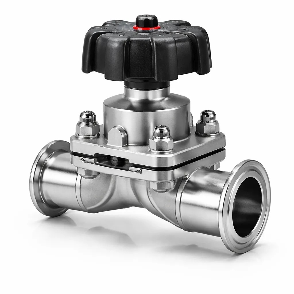 شیر دیافراگمی استیل